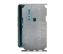 Купить - защитную пленку для смартфона  Защитная пленка StatusSKIN для Tecno Camon 15 Pro Корпус Винил Металл серебро