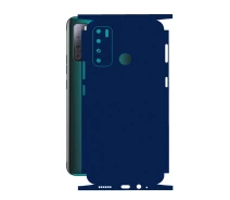Купить - защитную пленку для смартфона  Защитная пленка StatusSKIN для Tecno Pauvoir 4 Корпус Винил Синий металлик