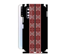 Купить - защитную пленку для смартфона  Защитная пленка StatusSKIN для Vivo Y70s Корпус Винил Вышиванка 3