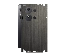 Купить - защитную пленку для смартфона  Защитная пленка StatusSKIN для Xiaomi Redmi Note 13 Pro 4G Корпус Винил Дерево серебристо-черное