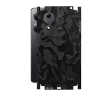 Купить - защитную пленку для смартфона  Защитная пленка StatusSKIN для Xiaomi Redmi Note 13 Pro 4G Корпус Винил Камуфляж черный