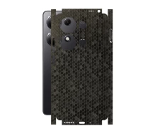 Купить - защитную пленку для смартфона  Защитная пленка StatusSKIN для Xiaomi Redmi Note 13 Pro 4G Корпус Винил Соты черные