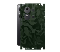 Купить - защитную пленку для смартфона  Защитная пленка StatusSKIN для Xiaomi Redmi Note 13 Pro 4G Корпус Винил Камуфляж зеленый