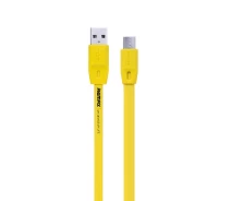 Купить - адаптер и кабель  Кабель Remax RC-001m USB МicroUSB Full Speed 2м желтый (2000700007994)