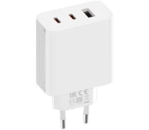 Купить - зарядное устройство для телефона и планшета  Сетевое зарядное Xiaomi 67W White+Type-C to Type-C cable (BHR7493EU)