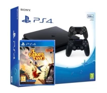 Купить - игровую консоль  Игровая консоль Sony Playstation 4 Slim 500Gb + It Takes Two (русские субтитры) + DualShock 4 Version 2 (black)