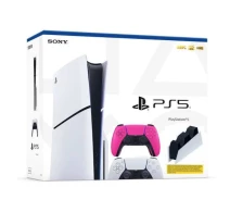 Купить - игровую консоль  Игровая консоль Sony PlayStation 5 Slim 1Tb + DualSense (Pink) + Charging Station