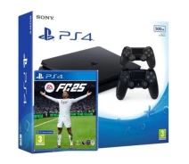 Купить - игровую консоль  Игровая консоль Sony Playstation 4 Slim 500Gb + EA SPORTS FC 25 + DualShock 4 Version 2 (black) (PS4)