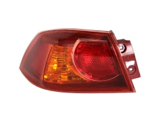 Купить - автофару  Левый фонарь задний Mitsubishi Lancer X 2007-2015 внешний красный 214-19A9L-UE
