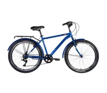 Купить - велосипед и аксессуар  Велосипед Discovery Prestige Man Vbr 26" 18" ST 2024 Синий (OPS-DIS-26-586) (773820-01)