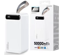 Купить - power bank  Повербанк со светильником 50000mAh WK Minre Digital Display Power Bank WP-283 2xUSB 5V*2.1A