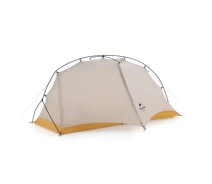 Купить - палатку  Палатка Naturehike сверхлегкий одноместный NH21ZP003 серо-желтый (6927595775424)