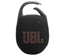 Купить - портативную колонку  Портативная акустика JBL Clip 5 (JBLCLIP5BLK) беспроводная колонка с клипсой черная JBLCLIP5BLK (15200)