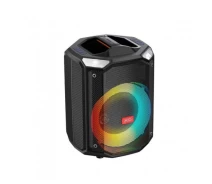 Купить - портативную колонку  Беспроводная акустика - караоке система XO F48 Dual Wheat 8" Phantom RGB Bluetooth Speaker 40W 6920680855681 (36334)