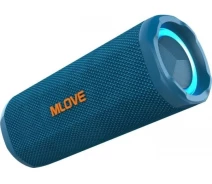 Купить - портативную колонку  Портативная акустика MLOVE P2 15W Waterproof IP67 синяя до 24 часов (15768)