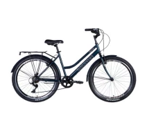 Купить - велосипед и аксессуар  Велосипед Discovery Prestige Woman Vbr 26" 17" ST 2024 Сине-зеленый (OPS-DIS-26-610)