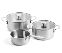 Купить - набор посуды  Набор посуды KitchenAid CC005088-001 5 шт Серебристый