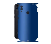 Купить - защитную пленку для смартфона  Защитная пленка StatusSKIN для Honor 8c Корпус Винил Синий матовый