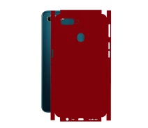 Купить - защитную пленку для смартфона  Защитная пленка StatusSKIN для OPPO A5s Корпус Винил Металлик красный