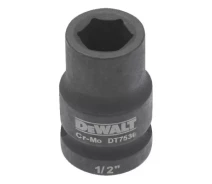 Купить - головку, наборы головок  Головка торцевая DeWALT IMPACT ударная 1/2 х 19 мм (DT7537)