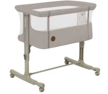 Купить - детскую кроватку  Кроватка Lionelo приставная Aurora Beige Sand (LO-AURORA BEIGE SAND)
