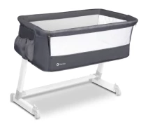 Купить - детскую кроватку  Кроватка Lionelo приставная Theo Dark Grey (LO-THEO DARK GREY)