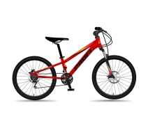 Купить - велосипед и аксессуар  Детский спортивный велосипед "SHIMANO" красно-черный матовый MTB2401-1