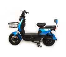 Купить - электроскутеры  Электроскутер Двухместный Crosser Power 1000W, 72V, 20Ah Синий