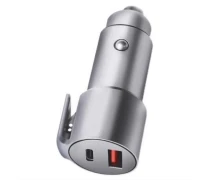 Купить - зарядное устройство для телефона и планшета  Авто зарядное 70Mai Car Charger Midrive Pro (Midrive CC05) серебристое Midrive CC05 (17695)