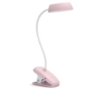 Купить - настольную лампу  Настольная лампа Philips LED Reading Desk lamp Donutclip 3W, 4000K, 1200mAh (Lithium battery), рожевий (929003179627) (719935-01)