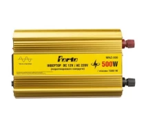 Купить - автомобильный инвертор  Автомобильный инвертор 12V/220V 500W, чистая синусоида Porto (MNZ-500)