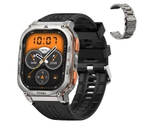 Купить - смарт-часы  Умные тактические смарт-часы Kospet Tank M3 Ultra Special Edition Original Silver (16987)