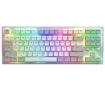 Купить - клавиатуру  Клавиатура Hator Gravity TKL Orange USB White (HTK561UA)