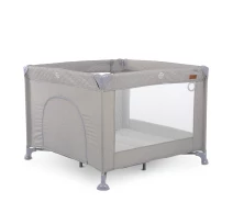Купить - детский манеж  Детский манеж ME 1097 CASTLE Mint Gray из льна.