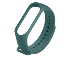 Купить - аксессуар к смарт-чсасам  Силиконовый ремешок для Xiaomi Mi Band 7 (Зеленый / Pine green) (1426638)