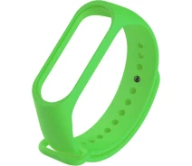 Купить - аксессуар к смарт-чсасам  Силиконовый ремешок для Xiaomi Mi Band 7 (Зеленый/Green) (1368066)