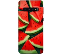 Купить - чехол для смартфона  Чехол Скибки арбуза для Samsung Galaxy S10 (2019) (1776979)