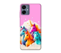 Купить - чехол для смартфона  Чехол Пони в облаках для Samsung Galaxy A06 (1922678)