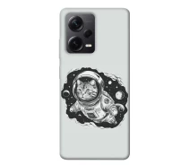 Купить - чехол для смартфона  Чехол Кот космонавт для Xiaomi Redmi Note 12 Pro+ (1724700)