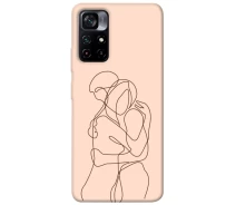 Купить - чехол для смартфона  Чехол Couple line для Xiaomi Poco M4 Pro 5G (1771184)