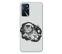 Купить - чехол для смартфона  Чехол Кот космонавт для Oppo A16 4G (1724671)