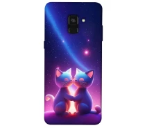 Купить - чехол для смартфона  Чехол Космокоты для Samsung Galaxy A8 (2018) (1770271)