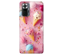 Купить - чехол для смартфона  Чехол Веселое мороженое для Xiaomi Redmi Note 10 Pro (1778381)