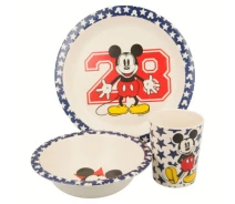 Купить - посуду для детей  Набор детской посуды Stor Disney - Mickey Mouse all star, Bamboo (Stor-01325)
