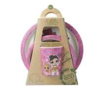 Купить - посуду для детей  Набор детской посуды Stor LOL Surprise - Glam, Bamboo Set (Stor-01255)