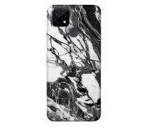 Купить - чехол для смартфона  Чехол Calacatta black marble для Realme C21Y (1747536)