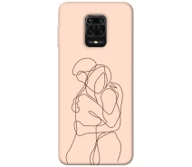 Купить - чехол для смартфона  Чехол Couple line для Xiaomi Redmi Note 9 Pro (1771077)