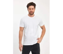 Купить - мужскую футболку  Футболка Trend Collection 8990 Белый S (62782)