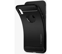 Купить - чехол для смартфона  Чехол силиконовый противоударный Spigen Rugged Armor 064CS24871 (Original) для Iphone XR Matte Black
