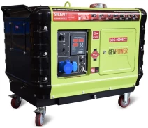 Купить - генератор  Дизельный генератор GenPower GDG 9000 TECX
